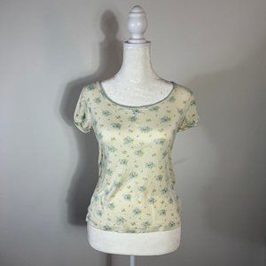 floral blouse